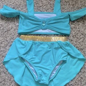 Jasmine bathing suite, size 6/7, Disney princess bathing suit only little once